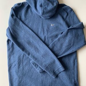 Vineyard Vines Blue Performance Hoodie Pullover | Small